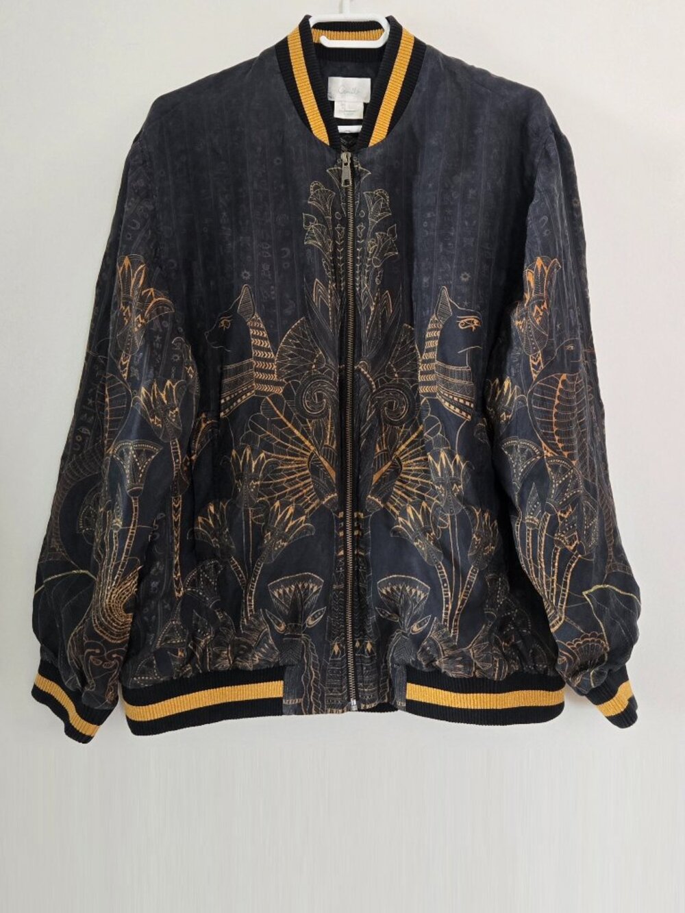 Camilla Mens Cobra King Mens‎ Bomber Jacket Size Large